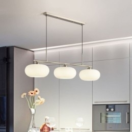 Nordisk Glassanhengslampe Kreativ Smijerns Taklampe