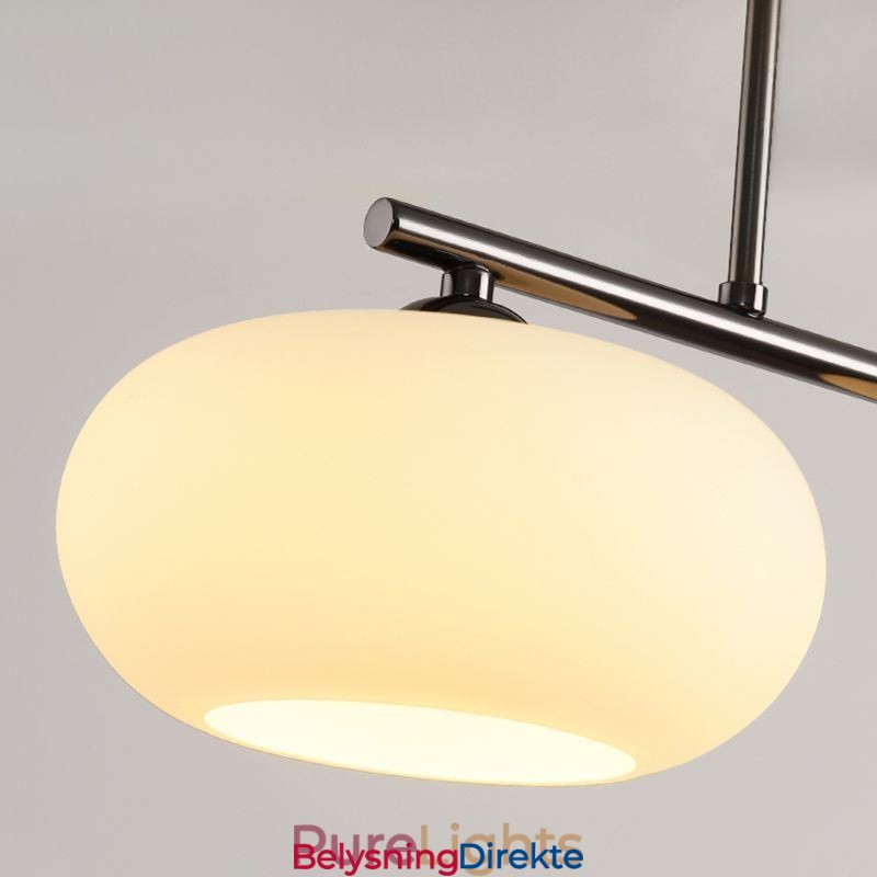 Nordisk Glassanhengslampe Kreativ Smijerns Taklampe