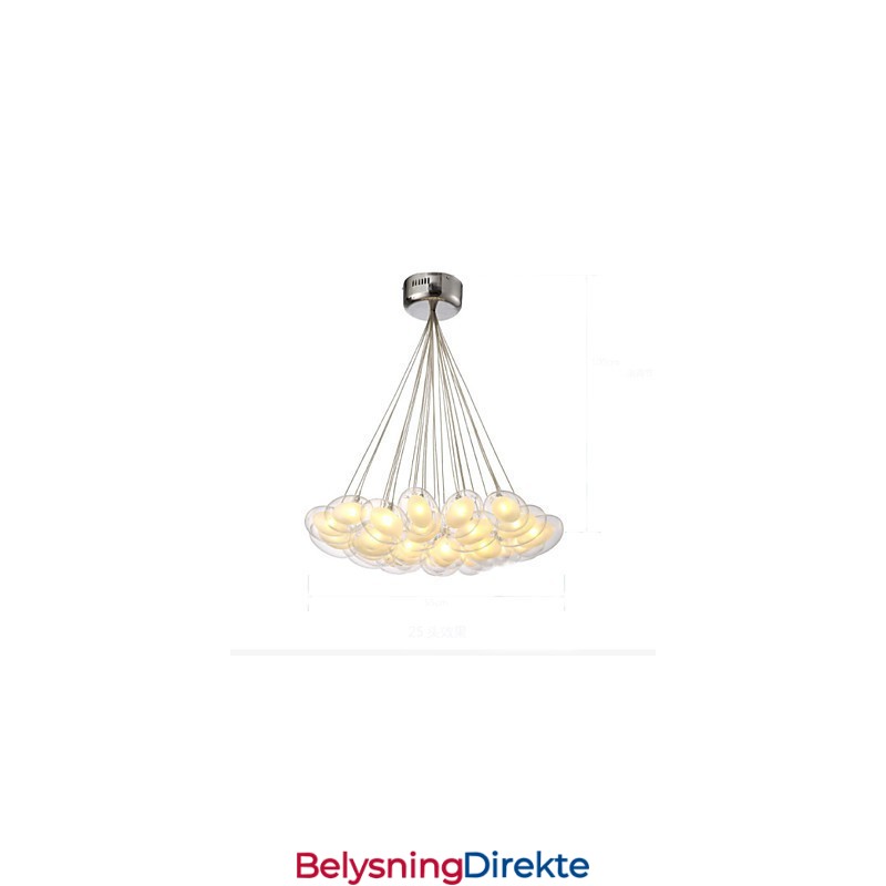 Lysekrone 22 Lys G4 Ettermontering Moderne Samtidskunst