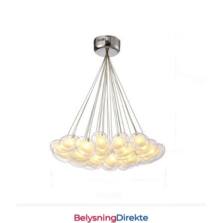 Lysekrone 22 Lys G4 Ettermontering Moderne Samtidskunst