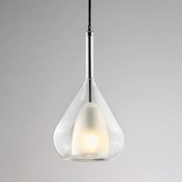 Pendellampe Moderne Minimalistiske Doble Glass Taklamper