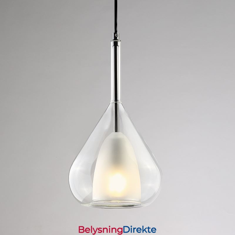 Pendellampe Moderne Minimalistiske Doble Glass Taklamper