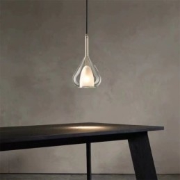 Pendellampe Moderne Minimalistiske Doble Glass Taklamper