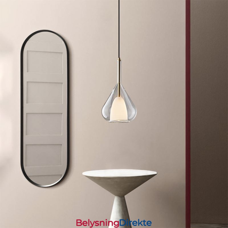 Pendellampe Moderne Minimalistiske Doble Glass Taklamper