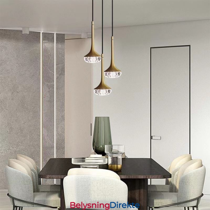 Moderne Glassanhengslampe Smijerns Taklampe I Glass