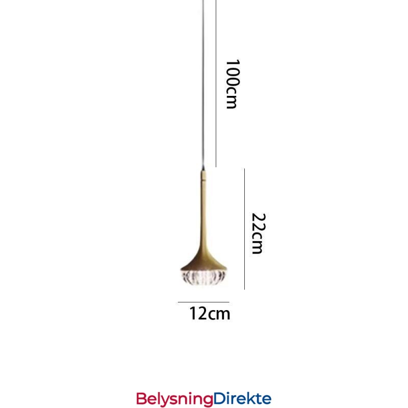 Moderne Glassanhengslampe Smijerns Taklampe I Glass