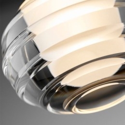 Enkel Glassanhengslampe, Svarte Dekorative Taklamper