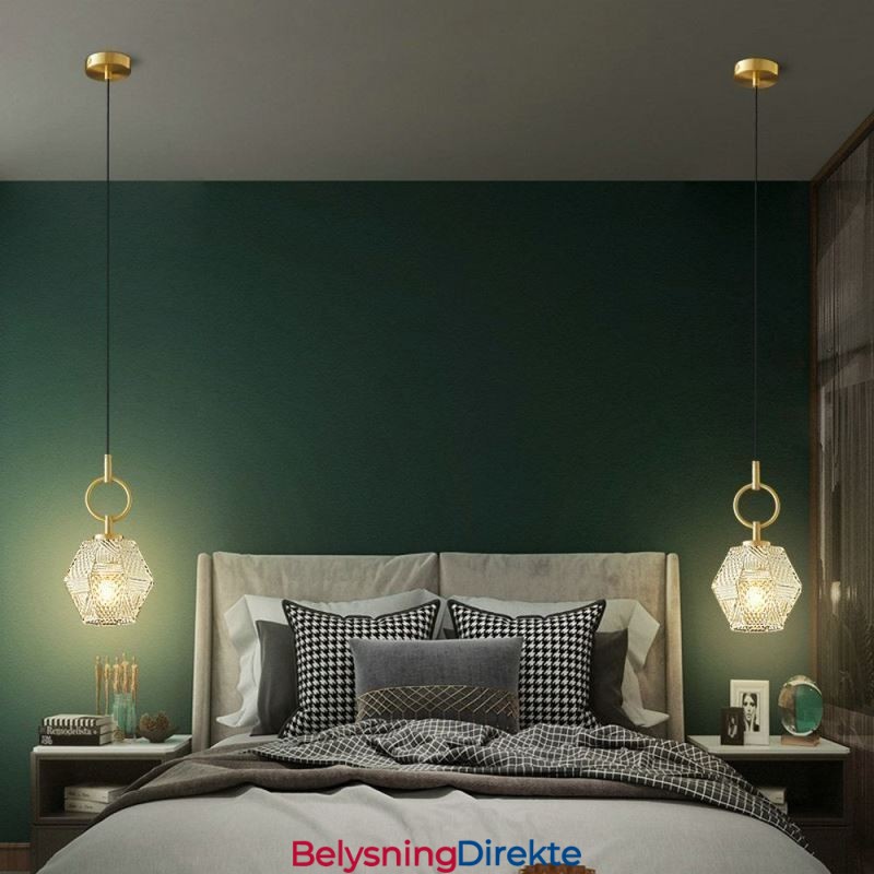 Moderne Pendellampe Glass Hjemmebelysning Kreativ Pendellampe