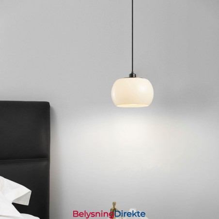 Moderne Glass Pendellampe Med Gresskardesign