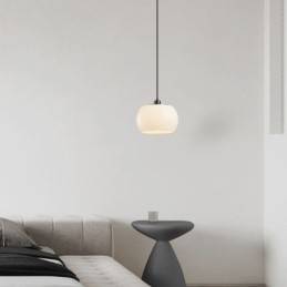 Moderne Glass Pendellampe Med Gresskardesign