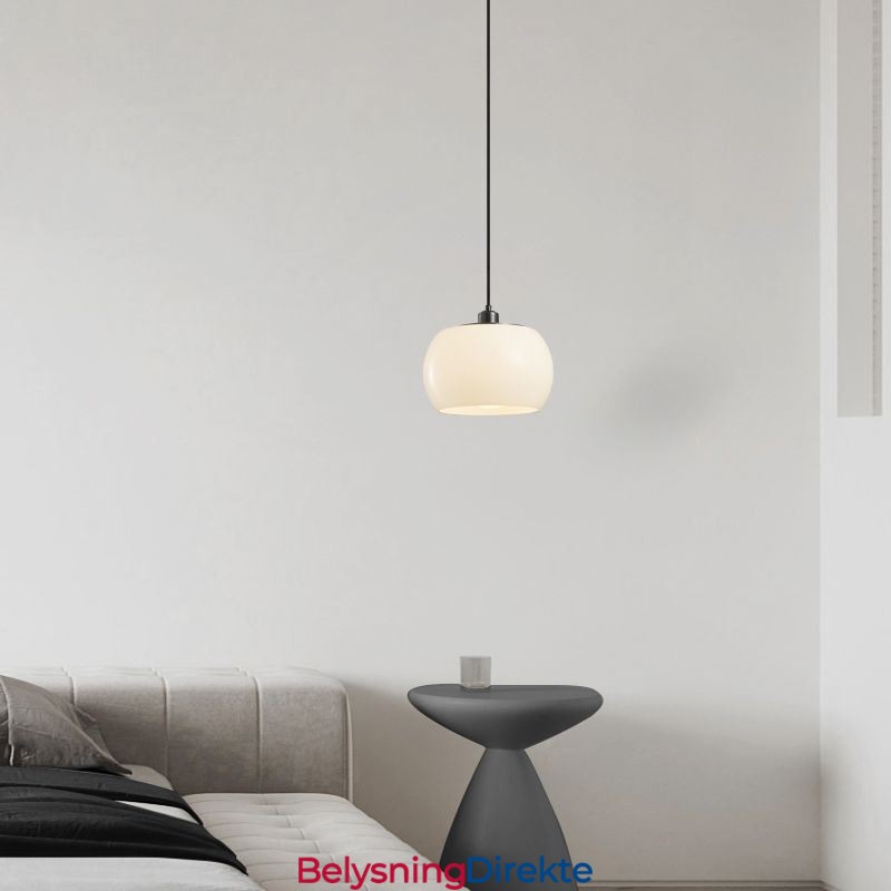 Moderne Glass Pendellampe Med Gresskardesign