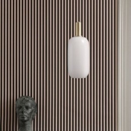 Moderne Enkel Pendellampe I Glass