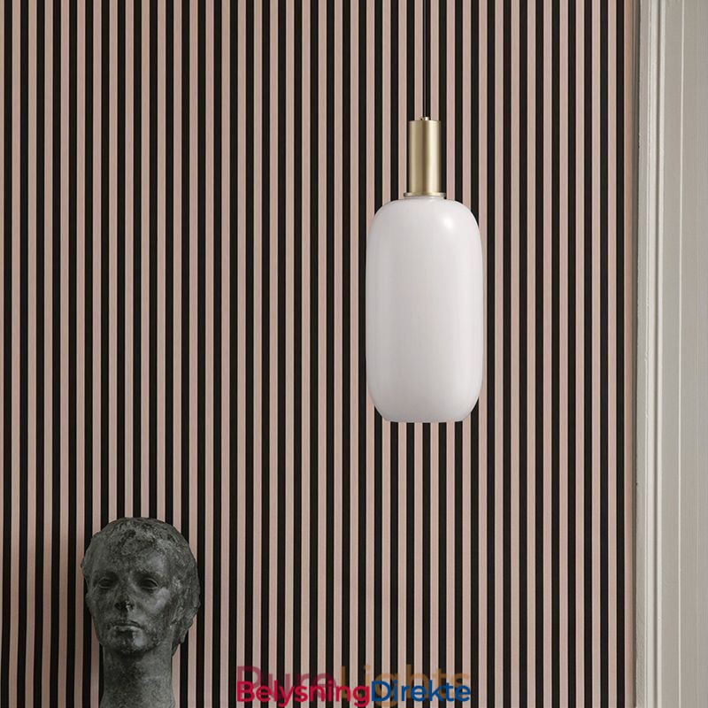 Moderne Enkel Pendellampe I Glass