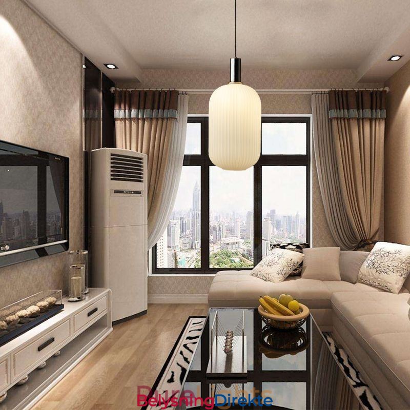 Moderne Pendellampe Enkle Kreative Glasshengelamper