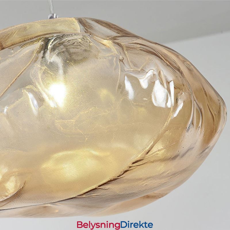 Kreativ Nordisk Pendellampe I Glass, Lysekrone, Kunsthengende Lampe