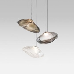 Kreativ Nordisk Pendellampe I Glass, Lysekrone, Kunsthengende Lampe