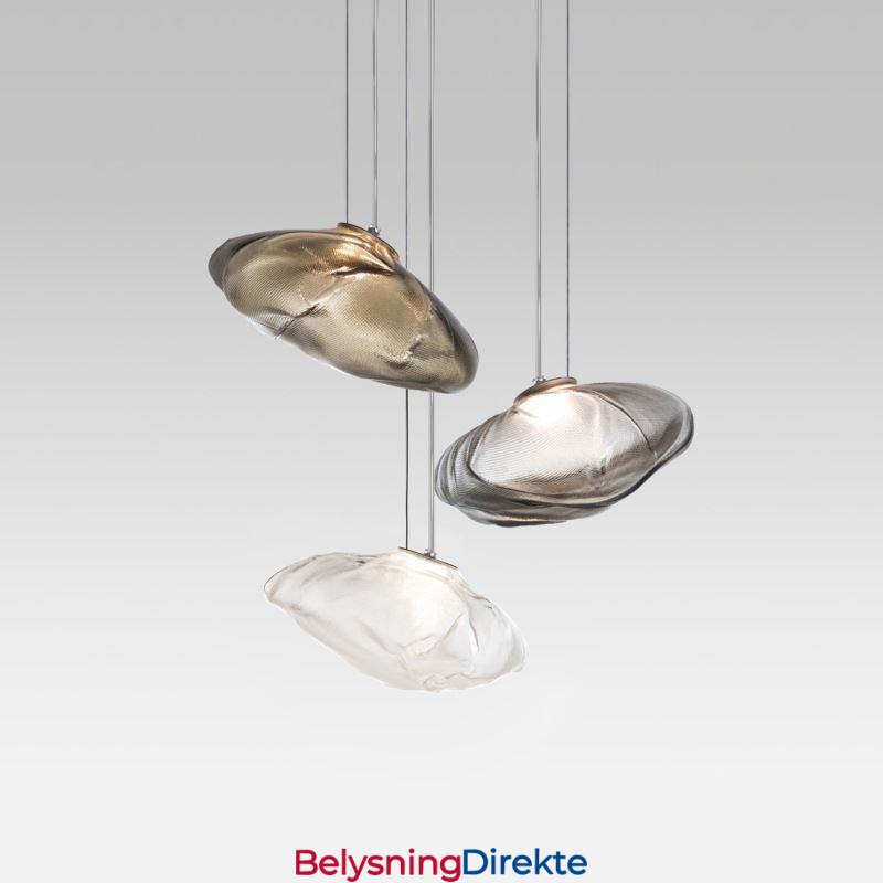 Kreativ Nordisk Pendellampe I Glass, Lysekrone, Kunsthengende Lampe