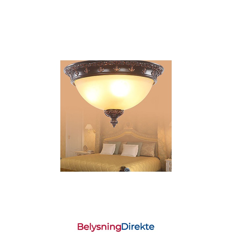 33 * Europeisk Stil Landlig Klassisk Absorberende Kuppellyslampe