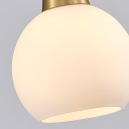 Moderne Enkel Kobber Pendellampe Gevir Hengende Lampe