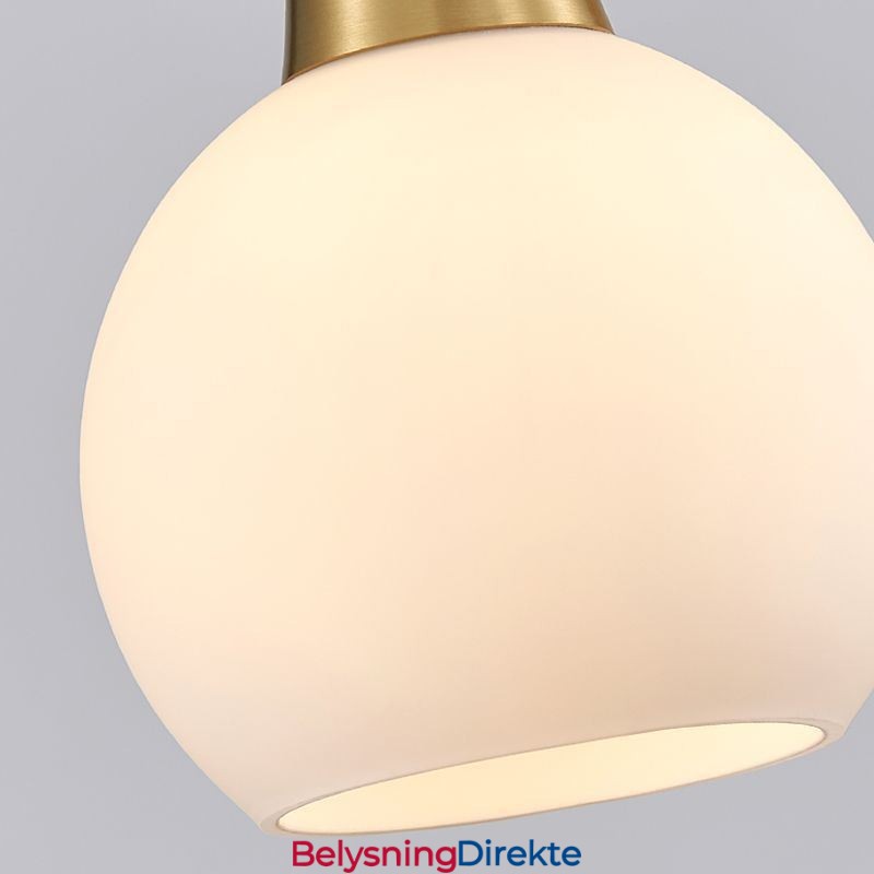 Moderne Enkel Kobber Pendellampe Gevir Hengende Lampe