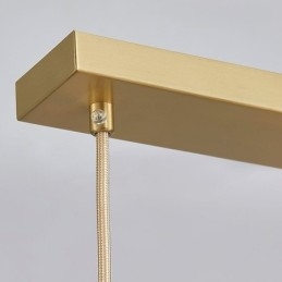 Moderne Enkel Kobber Pendellampe Gevir Hengende Lampe