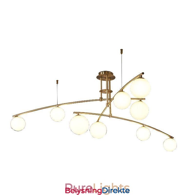 Magic Bean Lysekrone I Glass Anhengslampe