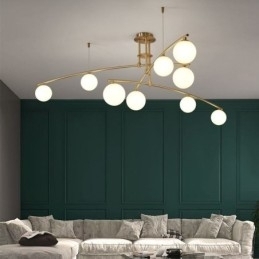 Magic Bean Lysekrone I Glass Anhengslampe