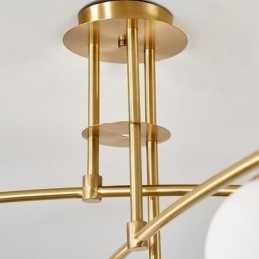 Magic Bean Lysekrone I Glass Anhengslampe