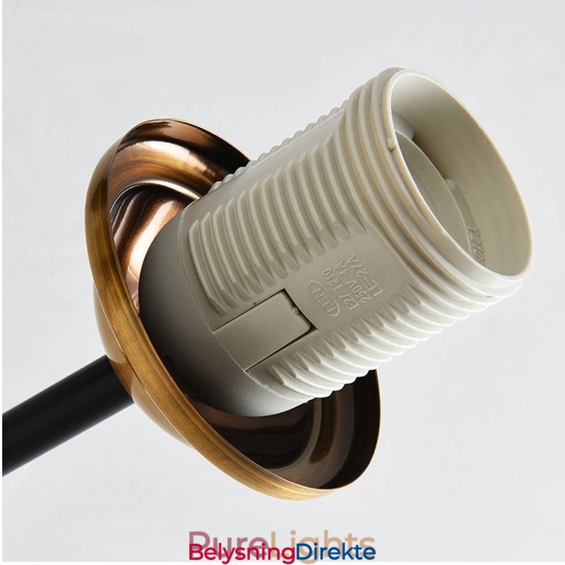 Moderne Glasstaklampe Med 6 Lys, Magic Bean-Lampe