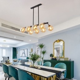 Magic Bean Pendellampe Glasskulebelysning