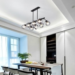 Magic Bean Pendellampe Glasskulebelysning