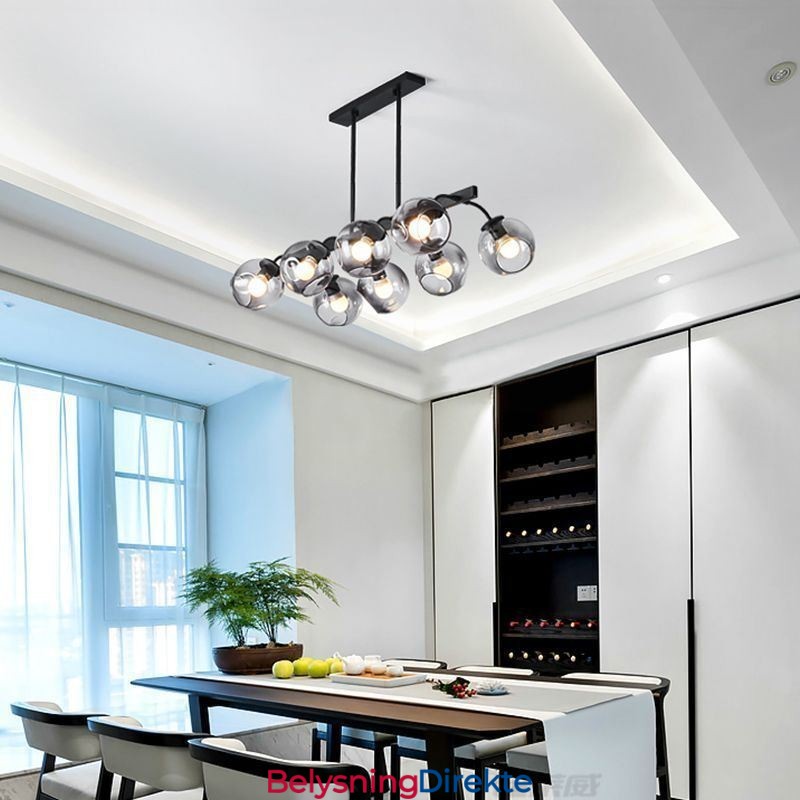 Magic Bean Pendellampe Glasskulebelysning