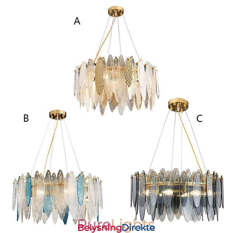 Moderne Elegant Glass Pendellampe