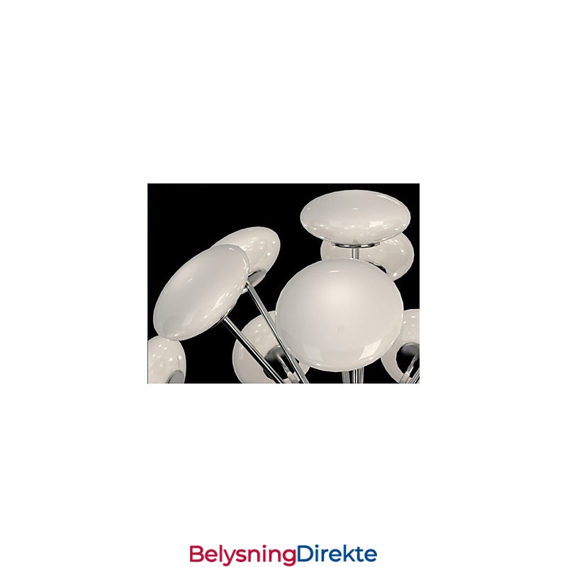 Modernyesteurt-Lampe Enkel, Sirkulær Glasskunst-Pendellampe I Europeisk Stil