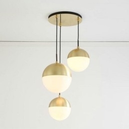 Moderne Glasskule Pendellampe Øylampe Ideer