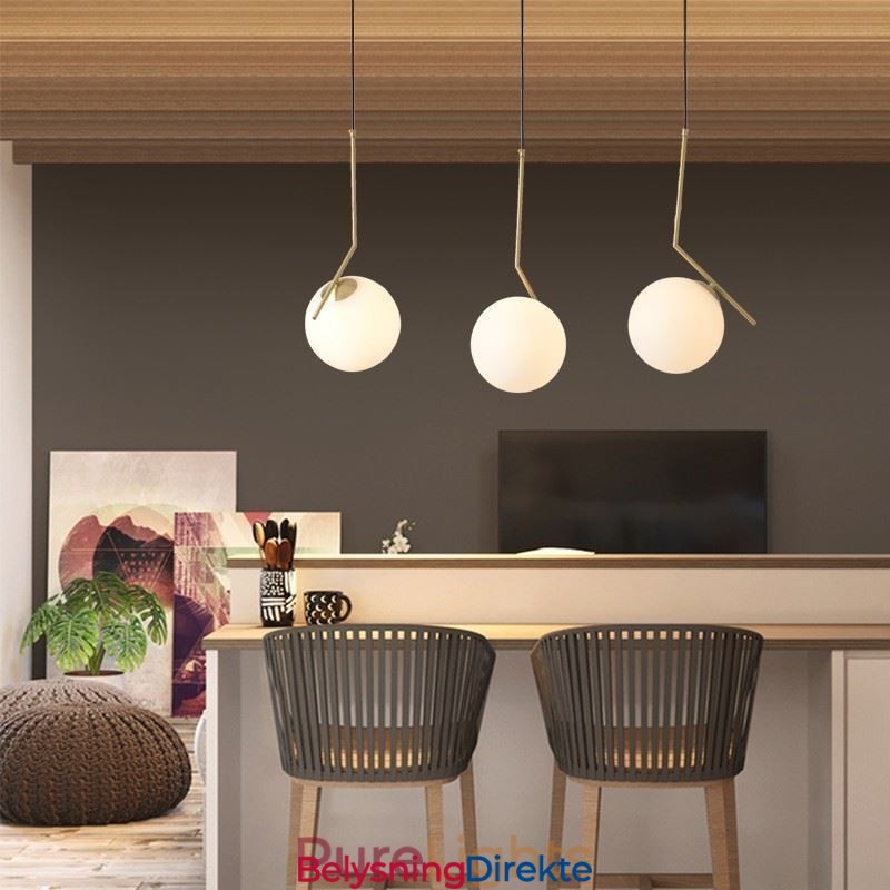 Glass Ball Light Armatur Island