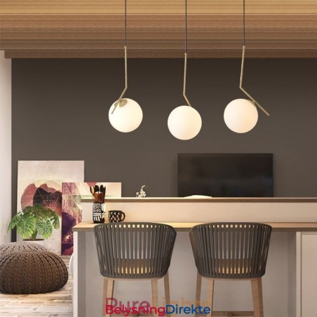 Glass Ball Light Armatur Island