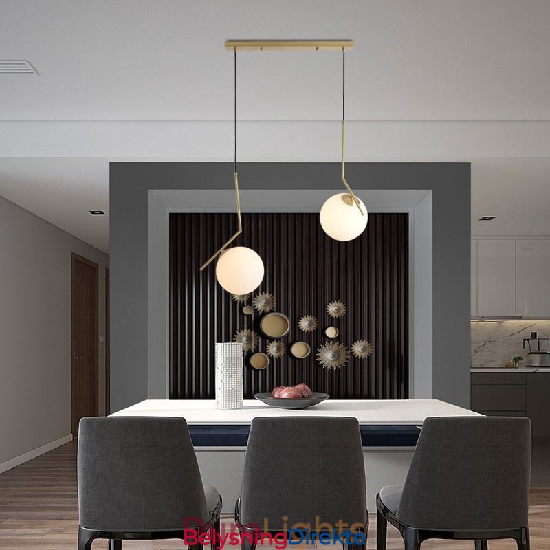 Glass Ball Light Armatur Island