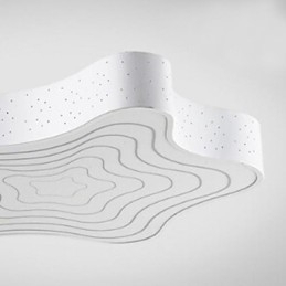 Moderne Samtidsmaleri Metall Innfelt