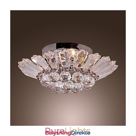 Moderne Halvinnfelt Montering I Krystallfunksjon