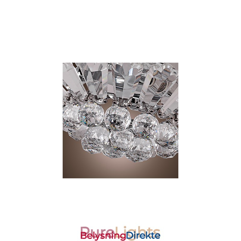 Moderne Halvinnfelt Montering I Krystallfunksjon