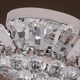 Moderne Halvinnfelt Montering I Krystallfunksjon