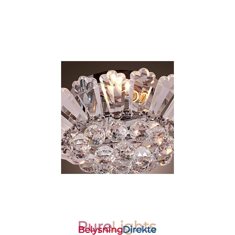 Moderne Halvinnfelt Montering I Krystallfunksjon