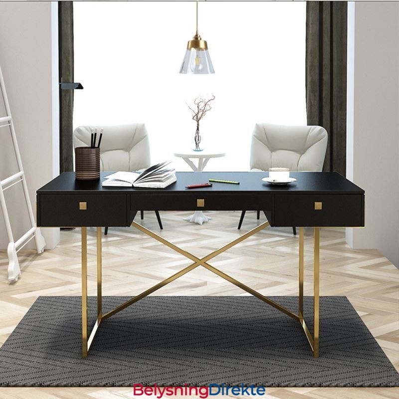 Nordisk Retro Pendellampe Glasskjerm Hjemmebelysning Messingholder Lampelampe