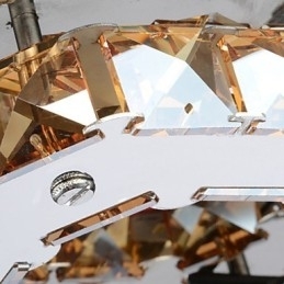 Moderne Samtids Galvanisert Metall Innfelt Montering