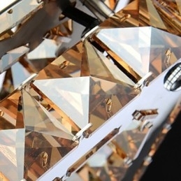 Moderne Samtids Galvanisert Metall Innfelt Montering