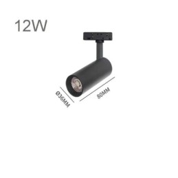 Sirkulært Skinnesystem Magnetisk Innfelt Skinnebelysningsarmatur 120 Cm