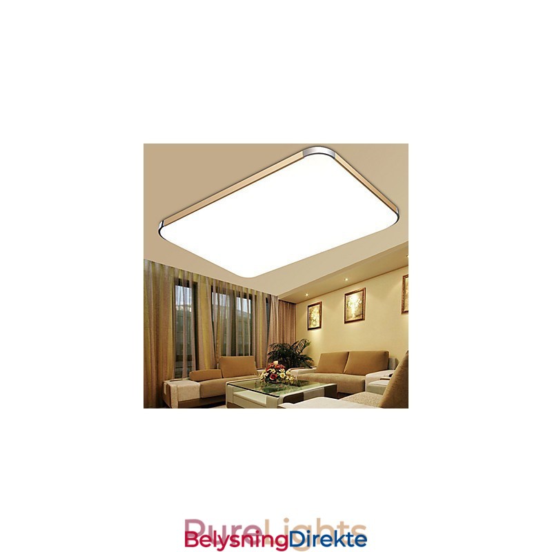 Innfelt Lampe, Moderne Aluminiums Sittelampe, Rektangulær, Iphone 5-Formet Med Justerbar Lyskilde