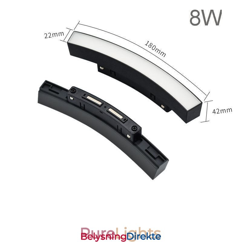 Magnetisk Innfelt Spotlight For Skinnelys