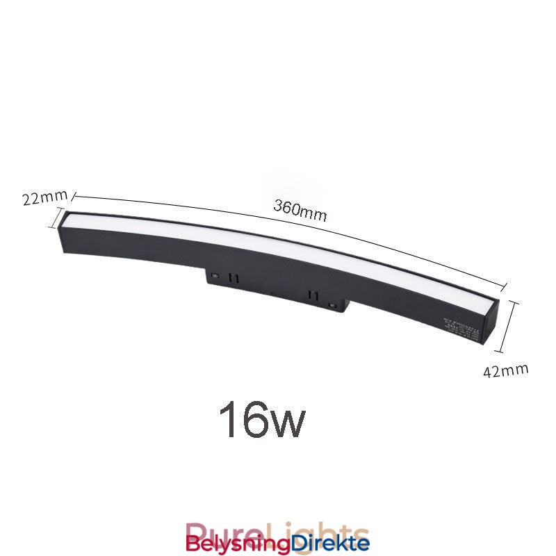 Magnetisk Innfelt Spotlight For Skinnelys